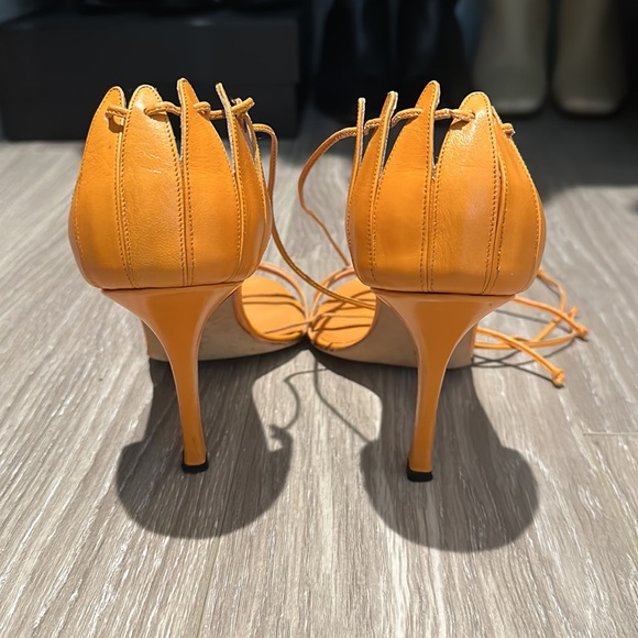 Manolo Blahnik Lace Up Sandals - Picture 3 of 6